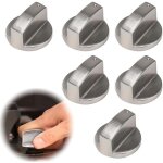 Ccykxaa 6 pices bouton de table de cuisson, couvercle de bouton de 6 mm, accessoire de remplacement ...