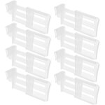 A 8 pièces rérrigérateur réglable séparateurs, accessoire organisation frigo réfrigérateur de cuisine ... A 8 pièces rérrigérateur réglable séparateurs, accessoire organisation frigo réfrigérateur de cuisine ...