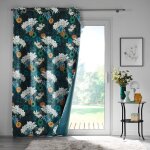 Cdaffaires - rideau � oeillets 100% occultant 135 x 260 cm imprim� osaka