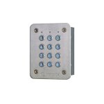 Cdvi - digicode caase en inox rétro éclairé avec électronique intégrée 3 relais Cdvi - digicode caase en inox rétro éclairé avec électronique intégrée 3 relais