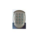 Cdvi - digicode galeo en alliage d'aluminium avec électronique déportée 1 relais Cdvi - digicode galeo en alliage d'aluminium avec électronique déportée 1 relais