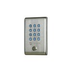 Digicode kcien en inox rétro éclairé, 2 relais cdvi Digicode kcien en inox rétro éclairé, 2 relais cdvi