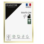 Cadre photo dor 50x70 cm et 70x50 cm - convient au a2 et affiche poster ? fabriqu en france - cadre ...