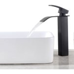 Cecipa - haut mitigeur de lavabo robinet lavabo haut mono - trouavec robinetterie lave - mains avec levier ...