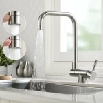 Robinet cuisine rabattable noir mitigeur cuisine pivotant 360 flexible mitigeur vier de haut qualit ...