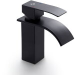 Cecipa robinet lavabo cascade en laiton avec l?eau froide & chaude, mitigeur de lavabo cascade chromé ... Cecipa robinet lavabo cascade en laiton avec l?eau froide & chaude, mitigeur de lavabo cascade chromé ...