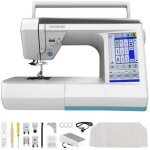 Cecotec bellecouture 36000 control ? machine � coudre digitale 7  tactile, 360 points, enfileur automatique ...
