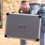 Cecotec bo�te � outils 380 pi�ces toolbox 8000 pro. valise alu premium, douilles cr - v, embouts s2 haute ...