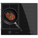 Cecotec bolero squad gi 3500 table de cuisson hybride � gaz et � induction fullflex. puissance de induction ...