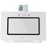 Hotte aspirante bolero flux dt 908000 glass white a + + 90 cm, 800 m / h, commande tactile, 3 niveaux ...