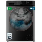 Cecotec lave - linge 8 kg bolero dresscode 8610 inverter steel a. chargement frontal, 1400 rpm, steammax, ... Cecotec lave - linge 8 kg bolero dresscode 8610 inverter steel a. chargement frontal, 1400 rpm, steammax, ...