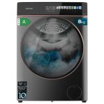 Cecotec lave - linge  chargement frontal bolero dresscode 8900 inverter fullcolor steel a