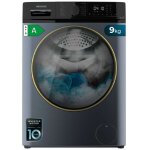 Cecotec - lave - linge frontal 9kg bolero dresscode 9610 inverter blue ice a. 2000w, 1400 rpm, fonction ...