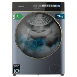 Cecotec - lave - linge  dosage automatique bolero dresscode 9900 autodose inverter fullcolor ice blue ...