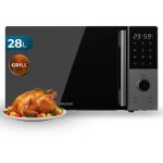 Cecotec micro - ondes digital avec gril 28 l proclean 2800. 900 w, gril 1200 w, convection 2200 w, 8 ...