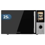 Cecotec micro - ondes digital tactile avec gril 25 l convection 2500 touch. 900 w, gril 1200 w, commande ...