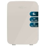 Cecotec - mini frigo bolero minicoling 6l bahamas beige. capacité 6 l, fonctionnement 12 - 220 v, compatible ... Cecotec - mini frigo bolero minicoling 6l bahamas beige. capacité 6 l, fonctionnement 12 - 220 v, compatible ...