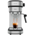 Cecotec - produit reconditionne] machine  caf expresso with 20 bar, thermoblock, steamer et porte - ...