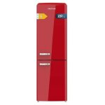 Cecotec - rfrigrateur rtro bolero coolmarket combi origin 231 nf red e