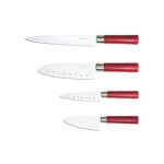 Set de 4 couteaux santoku revêtement céramique - cecotec Set de 4 couteaux santoku revêtement céramique - cecotec
