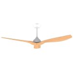 Ventilateur de plafond sans lampe energysilence aero 5200 lightwood - cecotec