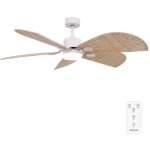 Cecotec - jamais utilise] ventilateur de plafond de avec moteur intgr dc de 40w, 52 pouces, lumire ...