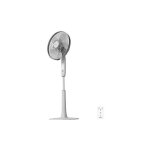 Cecotec ? ventilateur sur pied 60w ? diam�tre 40 cm ? 10 pales ? 6 vitesses ? modes eco, sleep, turbo ...