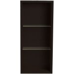 Cedam - meuble de salle de bain étagère de rangement murale 90 x 44 x 18 cm bois couleur wenge Cedam - meuble de salle de bain étagère de rangement murale 90 x 44 x 18 cm bois couleur wenge