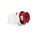 Cee - prise murale 32a, 400v twist, ip67, bornes � vis fermtures borgnes incluses