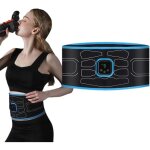 Ceinture amincissante abdominale ems, stimulateur musculaire �lectrique pour abdominaux, entra�nement ...