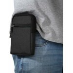 Ceinture clip sacoche etui universel, 6. 3 pouces denim d�contract�e sac randonn�e coque sac ceinture ...