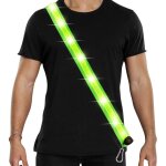 Ceinture de course r�fl�chissante led, led ceinture r�fl�chissante rechargeable, ceinture de s�curit� ...