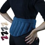 Ceinture lombaire chauffante avec bandes auto - agrippantes réglable taille 36 à 54 - bleu - vivezen Ceinture lombaire chauffante avec bandes auto - agrippantes réglable taille 36 à 54 - bleu - vivezen