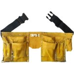 Ceinture porte - outils en cuir avec boucle � d�gagement rapide, tablier de charpentier et de construction ...