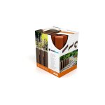 Palissade de jardin standard 14, 5 cm x 2, 3 mo brique - c 34 - 043