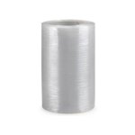 Mini bobine de film �tirable manuel cast recycl� - transparent - 150 m x 125 mm - �paisseur 20 �m cenpac ...