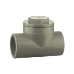 Centrale brico - girpi clapet antiretour en pvc � coller, femelle / femelle, d. 40