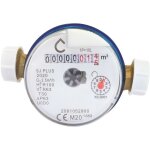 Centrale brico - compteur jet unique eau froide calibre 15 double mle 20 / 27