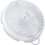 Grille d'aération hélice réglable - plastique spécial gaz - Ø160 Grille d'aération hélice réglable - plastique spécial gaz - Ø160