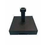 Centrale brico pied de parasol lesté noir, 40 kg Centrale brico pied de parasol lesté noir, 40 kg