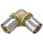 Quick plomberie raccord coud 90  sertir laiton d. 16 pour tube en per