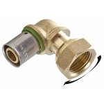 Quick plomberie raccord coud avec crou libre  sertir laiton f 15 x 21 pour tube en per