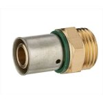 Quick plomberie raccord droit  sertir laiton m 12 x 17 pour tube en per