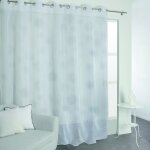 Centrale brico voilage tamisant blanc l. 285 x h. 240 cm