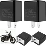 Centrale clignotante 12v, 4 pi�ces relais clignotant led moto, relais de clignotant universel pour moto ...