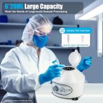 Centrifuge de laboratoire 800 - 1 4000 tr / min petite centrifugeuse �lectrique de table avec vitesses ...