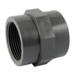 Raccord pvc pression - manchon pvc pression à visser ff 3 / 8'' Raccord pvc pression - manchon pvc pression à visser ff 3 / 8''