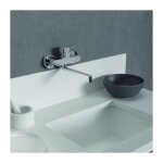 Ideal standard - ceraplan robinet de cuisine bd340aa chrom� , montage mural, projection 238mm