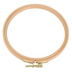 Cerceaux  broder en bambou cercle croix croles bague ronde rglable  broder cercle cadre pour diy, ...