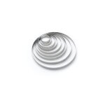 Cercle tarte d24. 5 perfore bord droitin - de buyer